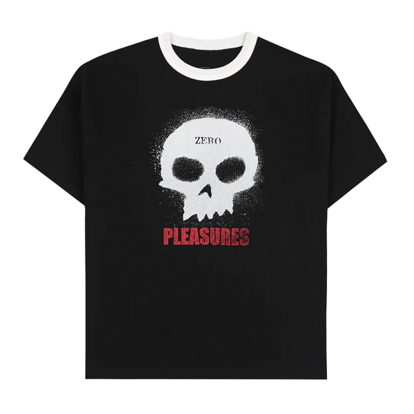 PLEASURES - SINGLE SKULL HEAVYWEIGHT SHIRT BLACK