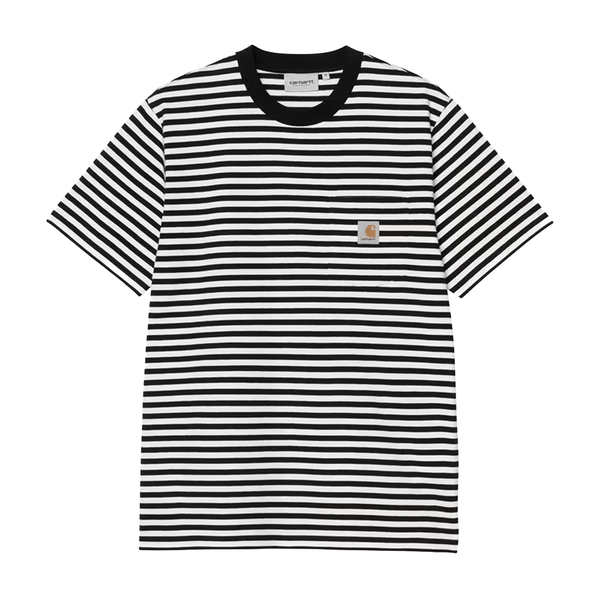 CARHARTT WIP - S/S EZRA POCKET T-SHIRT STRIPE