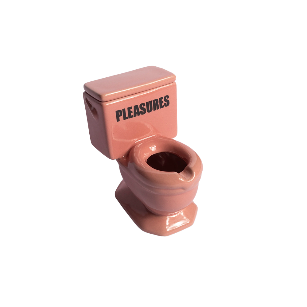 PLEASURES - TOILET ASHTRAY PINK