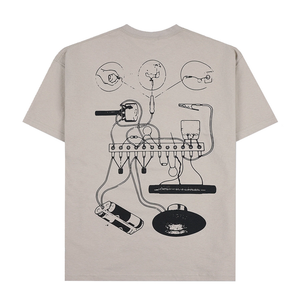 PLEASURES - INPUT T-SHIRT TAN