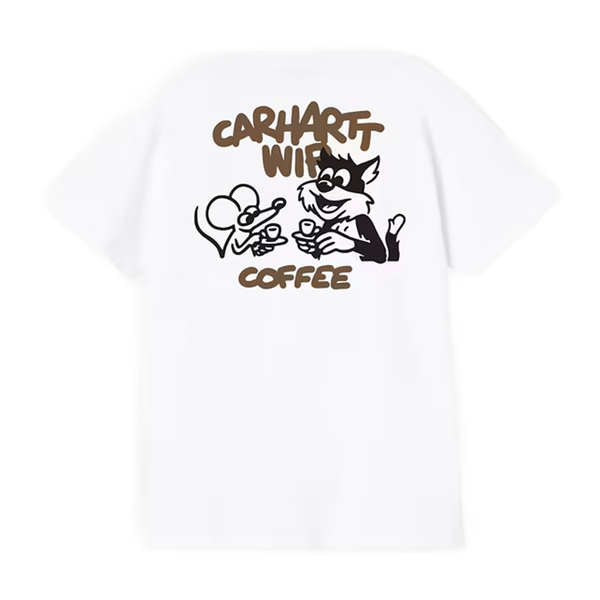 CARHARTT WIP - COFFEE BREAK T-SHIRT WHITE