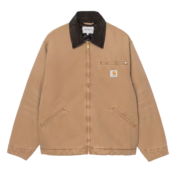 CARHARTT WIP - OG DETROI JACKET HAMILTON BROWN/TOBACCO CANVAS