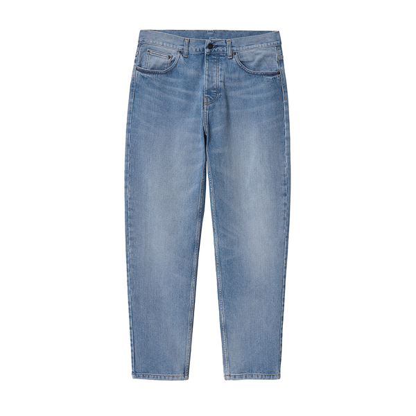 CARHARTT WIP - NEWEL PANT BLUE LIGHT USED WASH