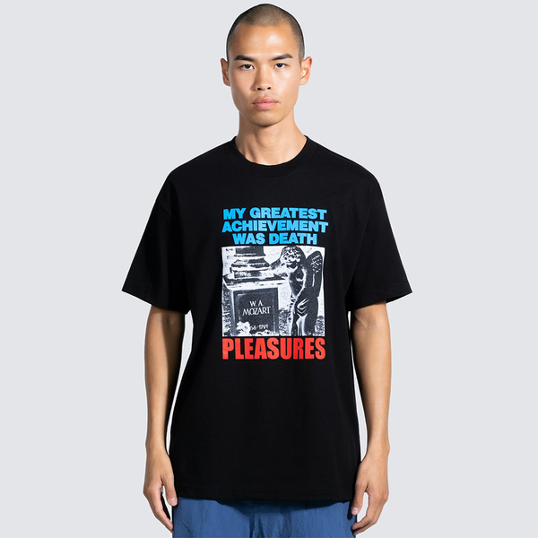 PLEASURES - WOLFIE T-SHIRT BLACK