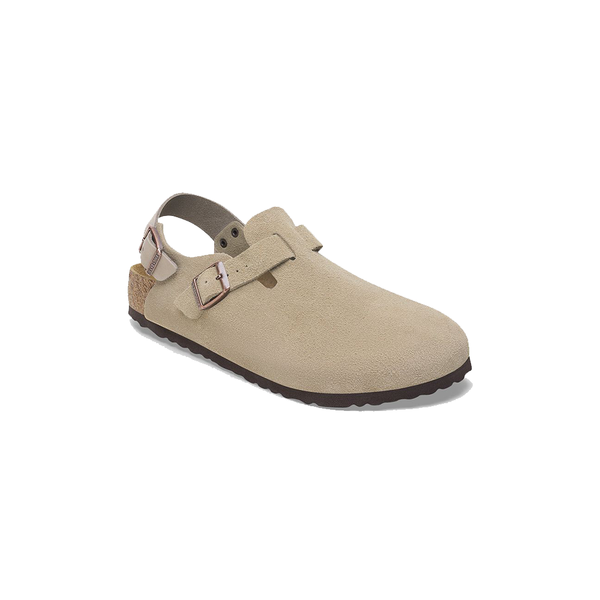 BIRKENSTOCK - TOKIO SUEDE LEATHER TAUPE