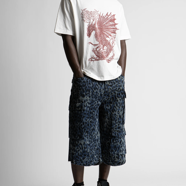 WASTED PARIS - CHEETAH GRANT SHORT BLUE CAMO