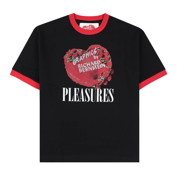 PLEASURES - CAKE RINGER SHIRT BLACK