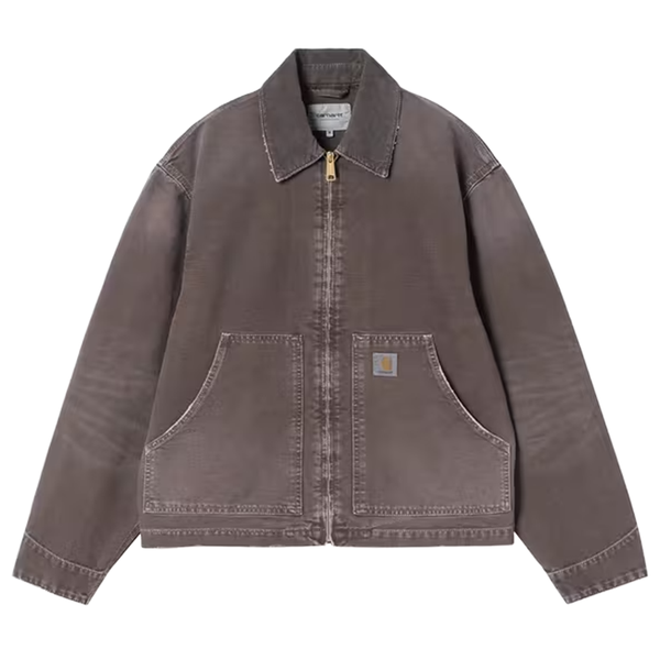 CARHARTT WIP - OG DETROIT JACKET TOBACCO DESTROY