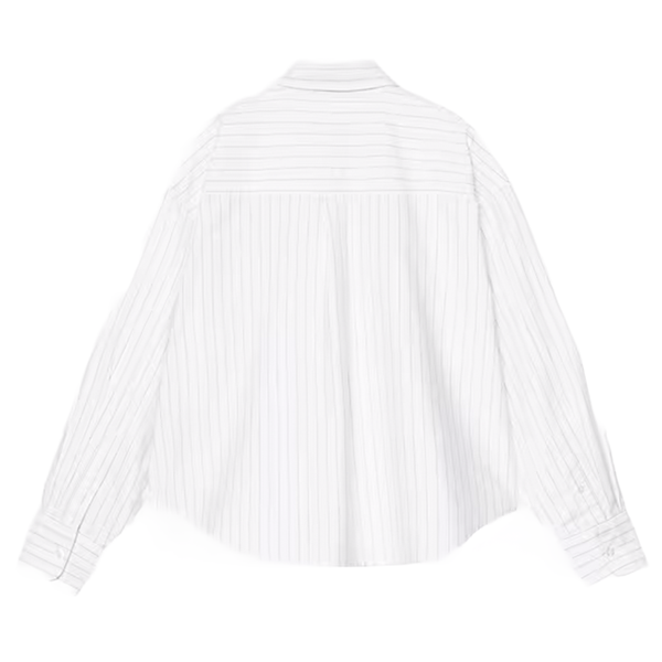 CARHARTT WIP - W' LS SHIRT CASSEL STRIPE WHITE/BLEACH