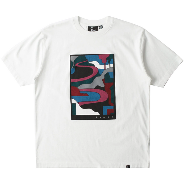 PARRA -  THE STELVIO T-SHIRT WHITE