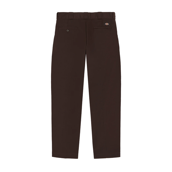 DICKIES - WORK PANT LOOSE FIT TAPERED LEG DARK BROWN