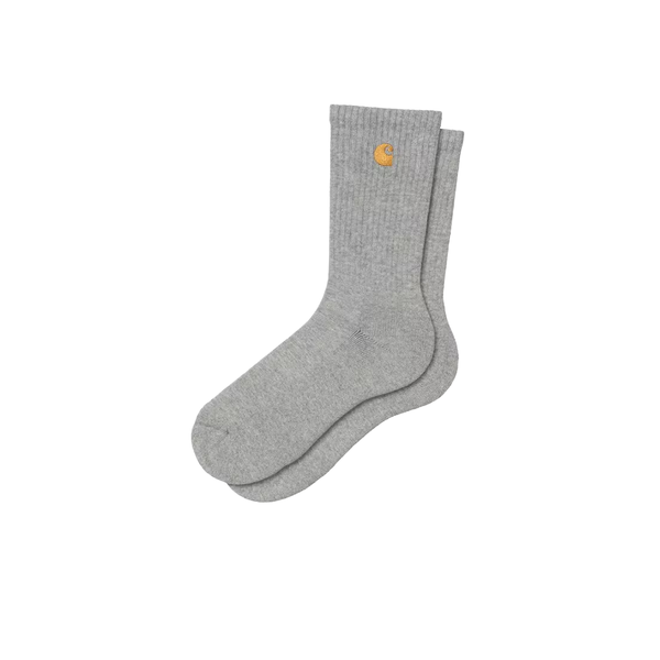 CARHARTT WIP - CHASE SOCKS GREY/GOLD