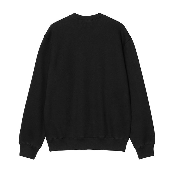 CARHARTT WIP - SCHOOLING SWEAT BLACK