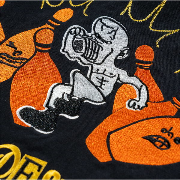 PAS DE MER - BOWLING SHIRT BLACK