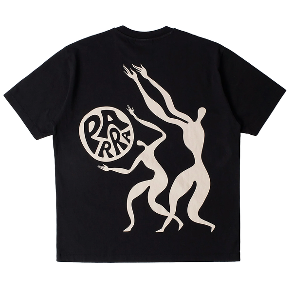 PARRA - PLAY BALL T-SHIRT BLACK