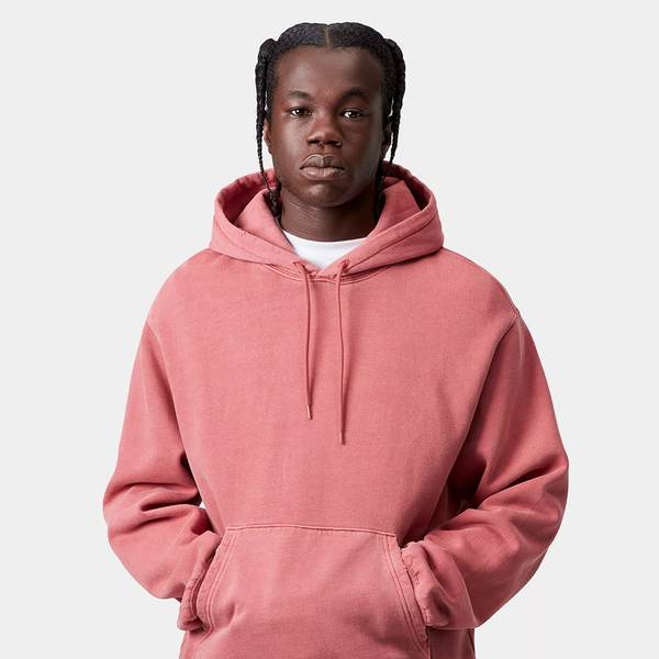 CARHARTT WIP - HOODED TORION SWEAT MARSALA GRIND