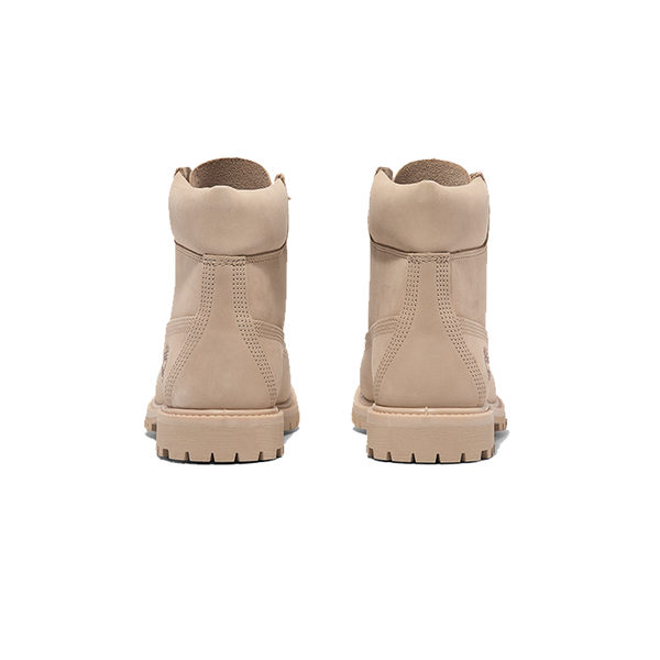 TIMBERLAND - W' PREMIUM 6 IN WATERPROOF BOOT LIGHT BEIGE NUBUCK