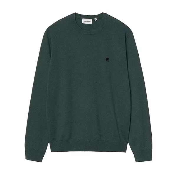 CARHARTT WIP - MADISON SWEATER DARK FIR/BLACK
