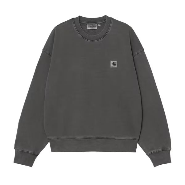 CARHARTT WIP - W' NELSON SWEATSHIRT BLACK DYED