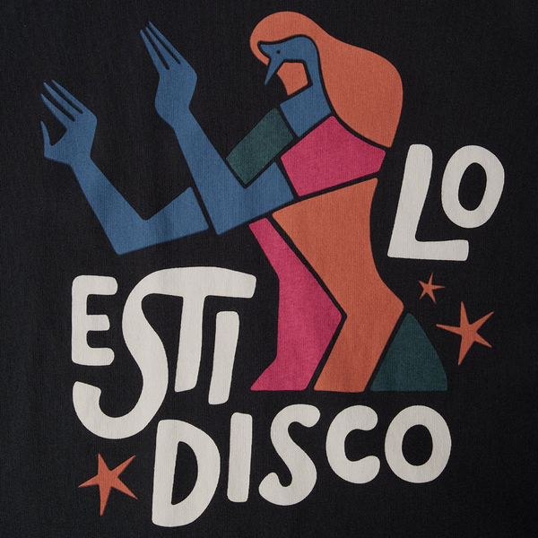 PARRA - EL STILO DISCO T-SHIRT BLACK