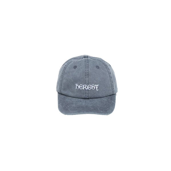 HERESY - SCRIPT CAP NAVY