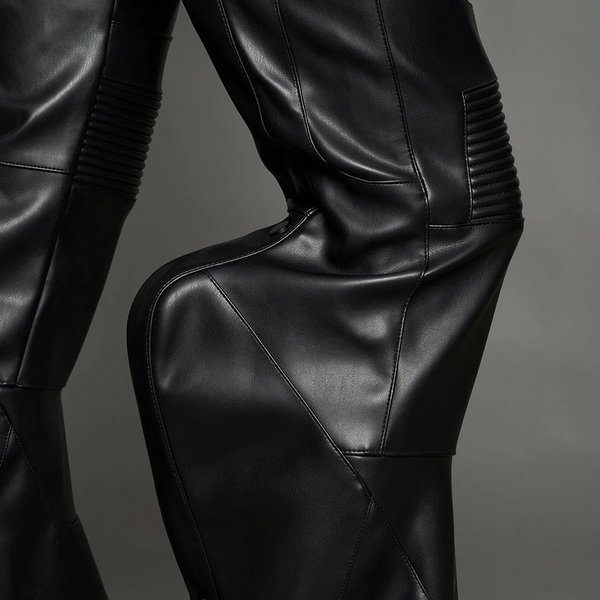 NAMILIA - MUTANT BIKER PANTS BLACK