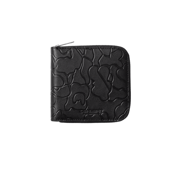 CARHARTT WIP - CAMO DUCK WALLET BLACK