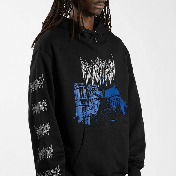 WASTED PARIS - HOODIE VAULT BLACK