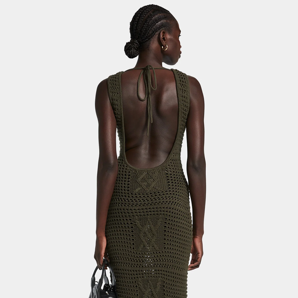 daily paper crochet dress DAILY PAPER