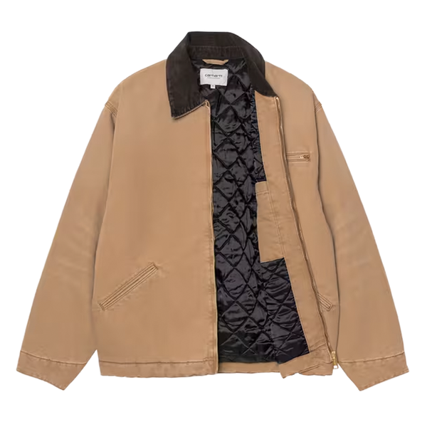 CARHARTT WIP - OG DETROI JACKET HAMILTON BROWN/TOBACCO CANVAS