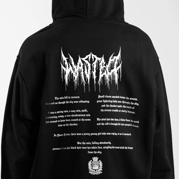 WASTED PARIS - HOODIE VAULT BLACK