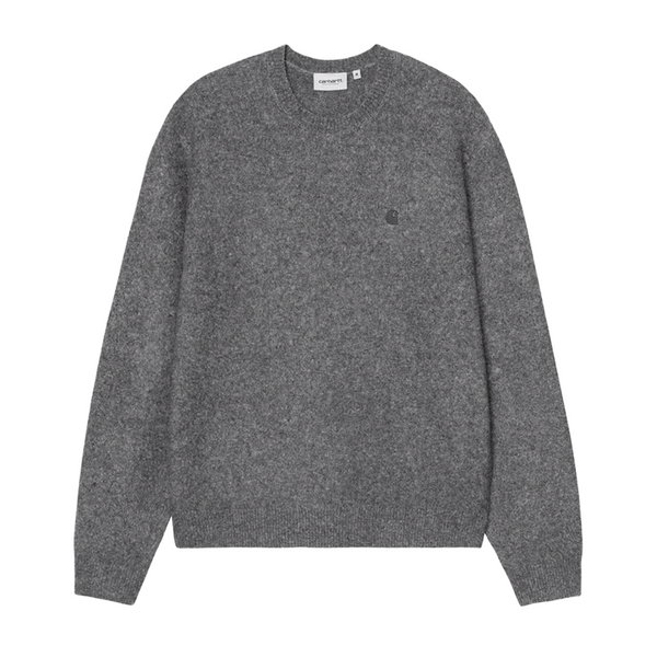 CARHARTT WIP - CURTIS SWEATER TANGLED GRAPHITE