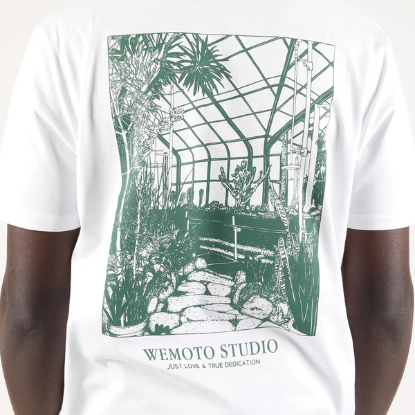 WEMOTO - GLASSHOUSE T-SHIRT WHITE