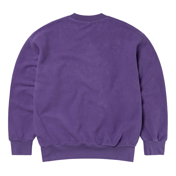 NO PROBLEMO - REVERSE FLEECE SWEAT LILAC