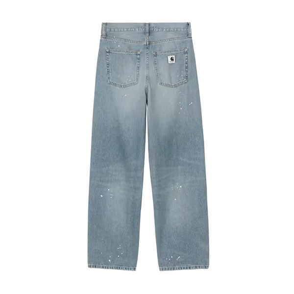 CARHARTT WIP - W' ARIN PANT BLU DESTROY