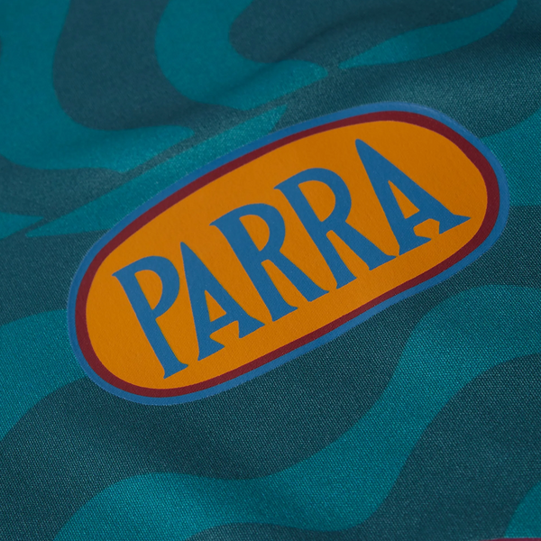 PARRA -  SPORTS FLAGE POLO SHIRT SEA GREEN