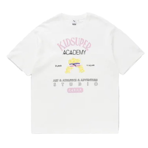 PUMA X KIDSUPER -  GRAPHIC TEE WHITE