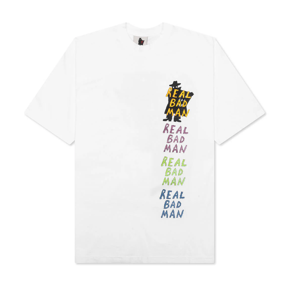 REAL BAD MAN - RBM COMIX S/S TEE WHITE