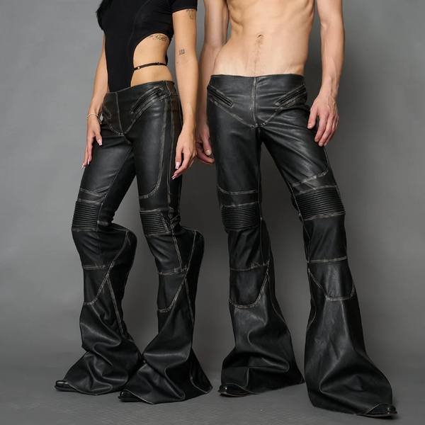 NAMILIA - MUTANT BIKER PANTS BLACK