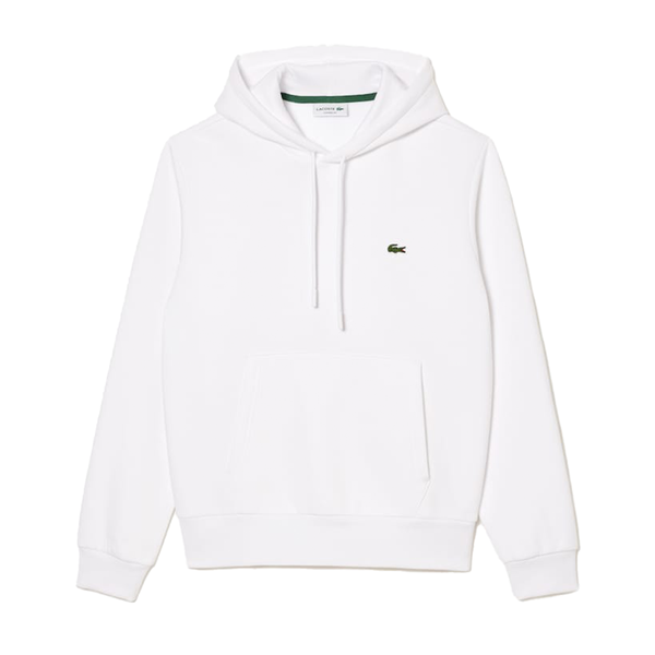 LACOSTE - LOGO HOODIE JOGGER WHITE