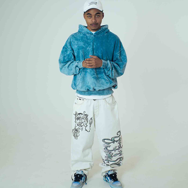 IUTER - B.A.D BAGGY DENIM PANTS