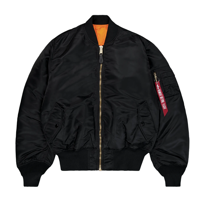 ALPHA INDUSTRIES - MA-1 HERITAGE BLACK