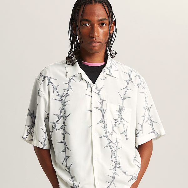 VANS - CAMP VAN DOREN SHIRT WHITE