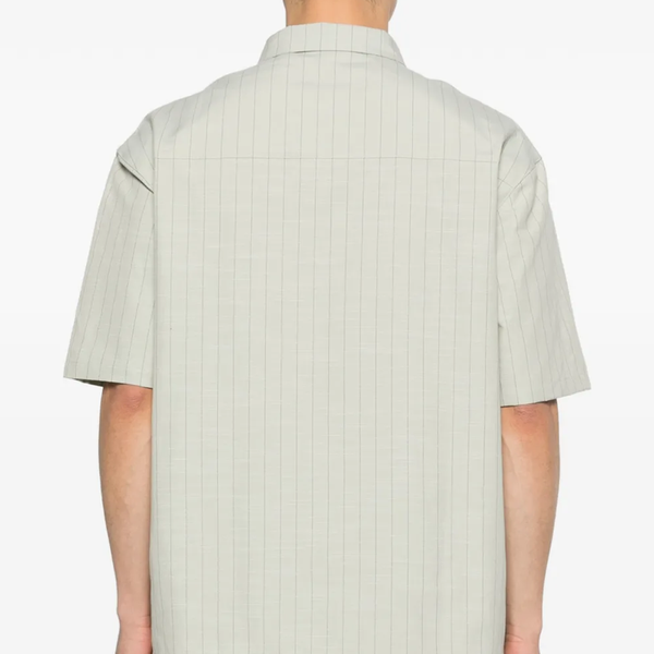 DAILY PAPER - SCRIPT SS SHIRT GREEN STRIPE