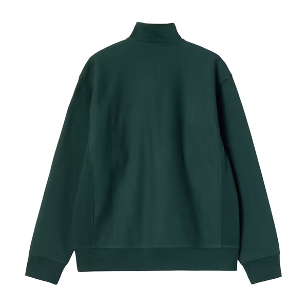 CARHARTT WIP - HALF SCRIPT AMERICAN SCRIPT SWEAT DARK FIR