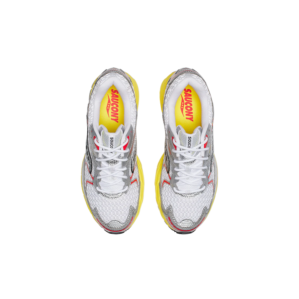 SAUCONY - PROGRID RIDE 1 WHITE/BUTTERCUP
