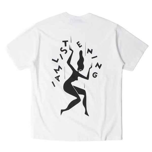 PARRA - NOT LISTENING T-SHIRT WHITE