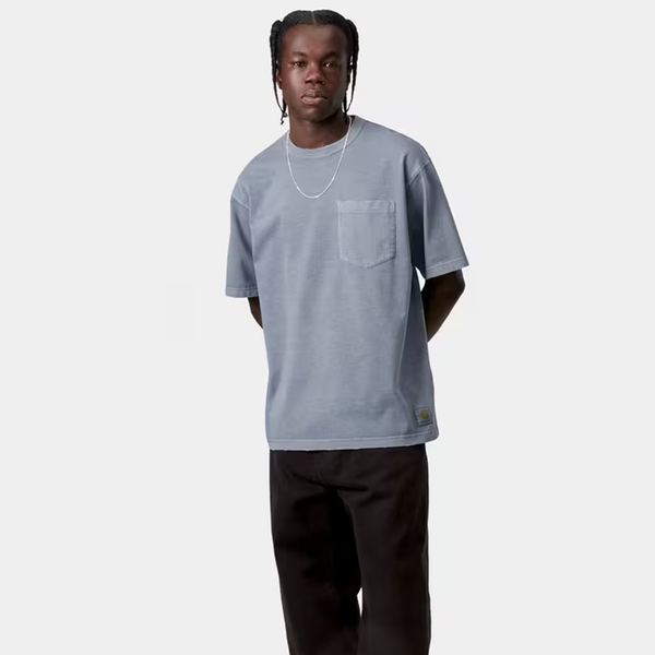 CARHARTT WIP - S/S TORION POCKET T-SHIRT BLUE