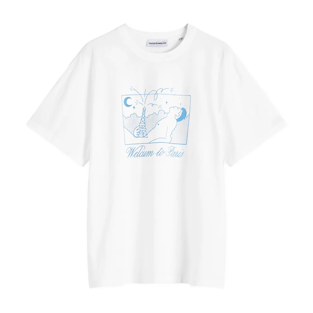 CARNE BOLLENTE - WELCUM TO PARIS T-SHIRT