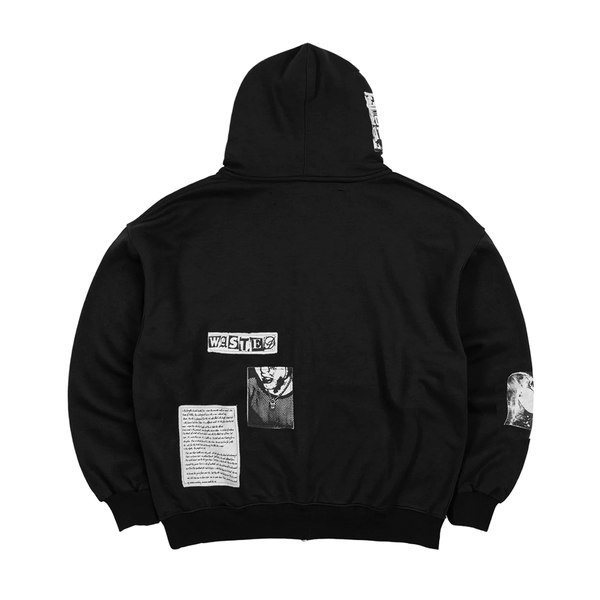 WASTED PARIS - HOODIE ZIP TAUNT BOXY